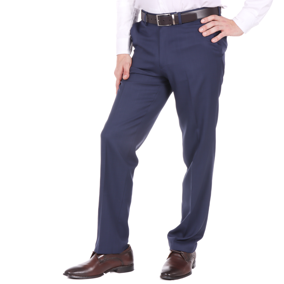 Pantal&oacute;n Hombre HAGGAR Premium Comfort Azul image number null