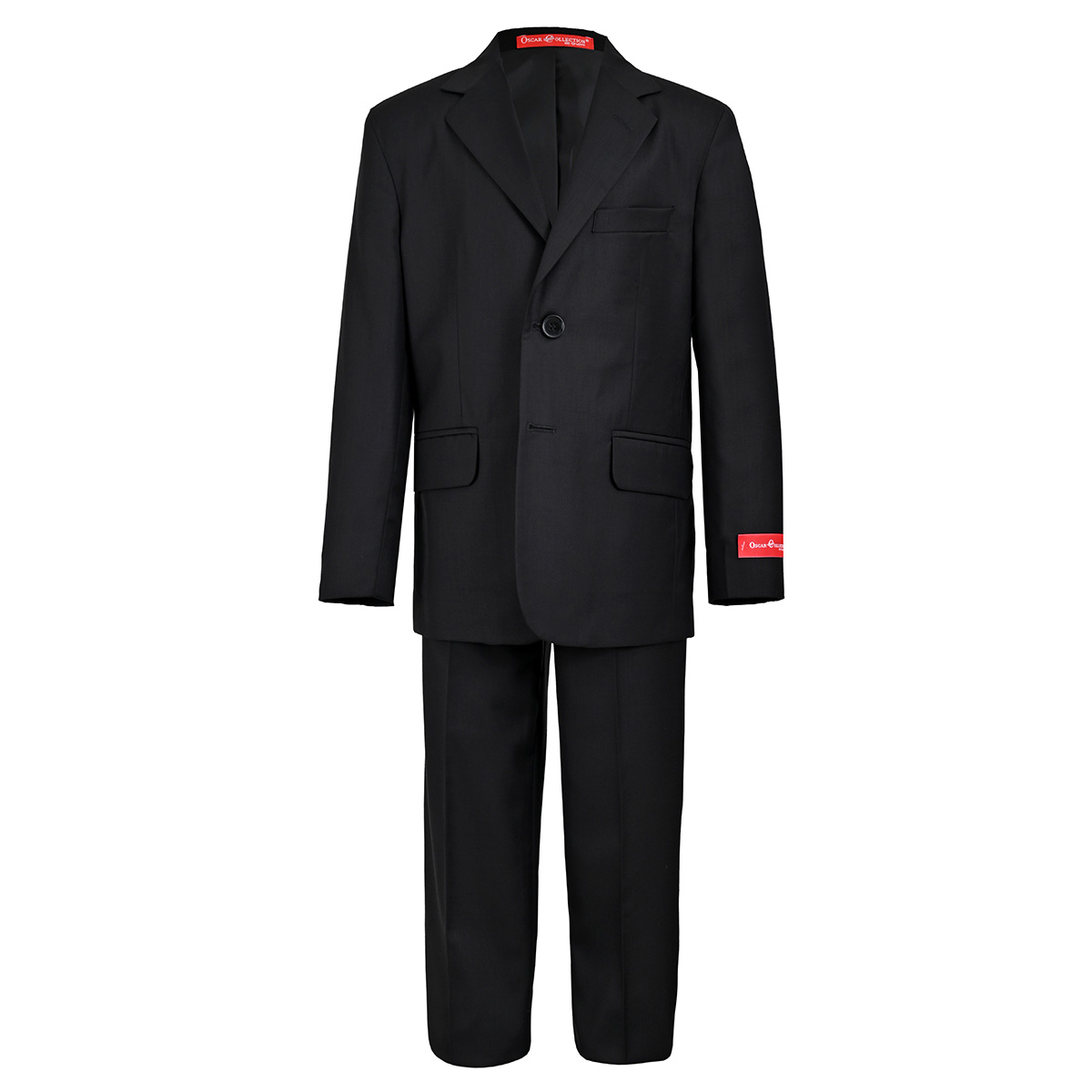 Traje Para Ni&ntilde;o De Vestir Color Liso Negro Oscar Collection image number null