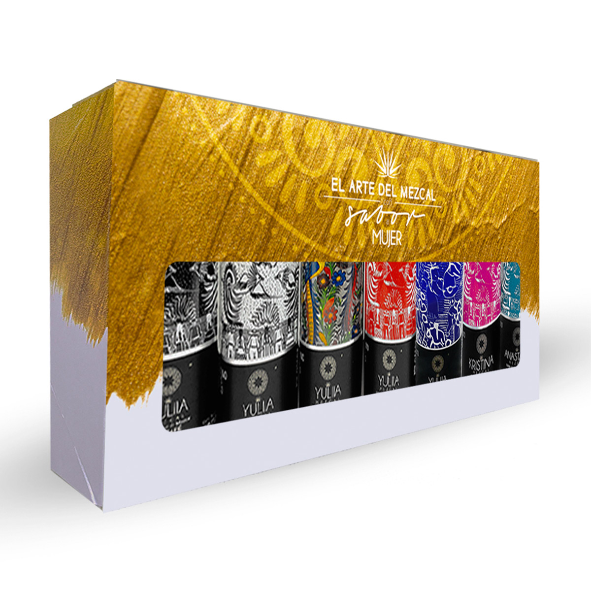 &nbsp;Estuche Yuliia Mezcal 7 Botellas Con 50Ml image number null