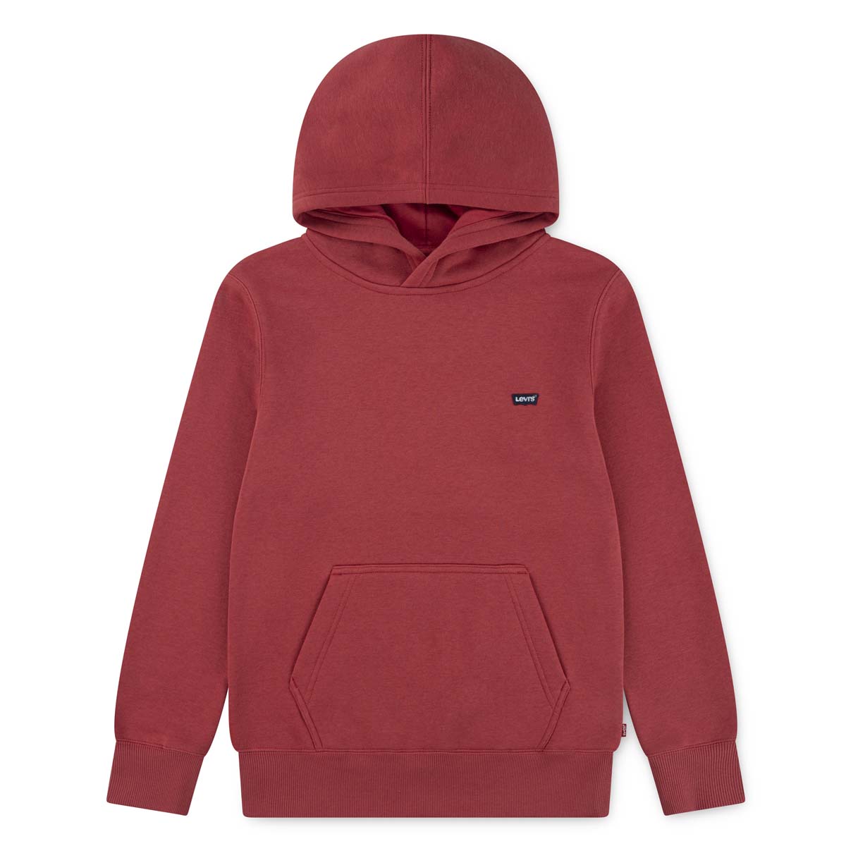 Sudadera Cerrada con Capucha Roja Lisa Levi's para Ni&ntilde;o image number null