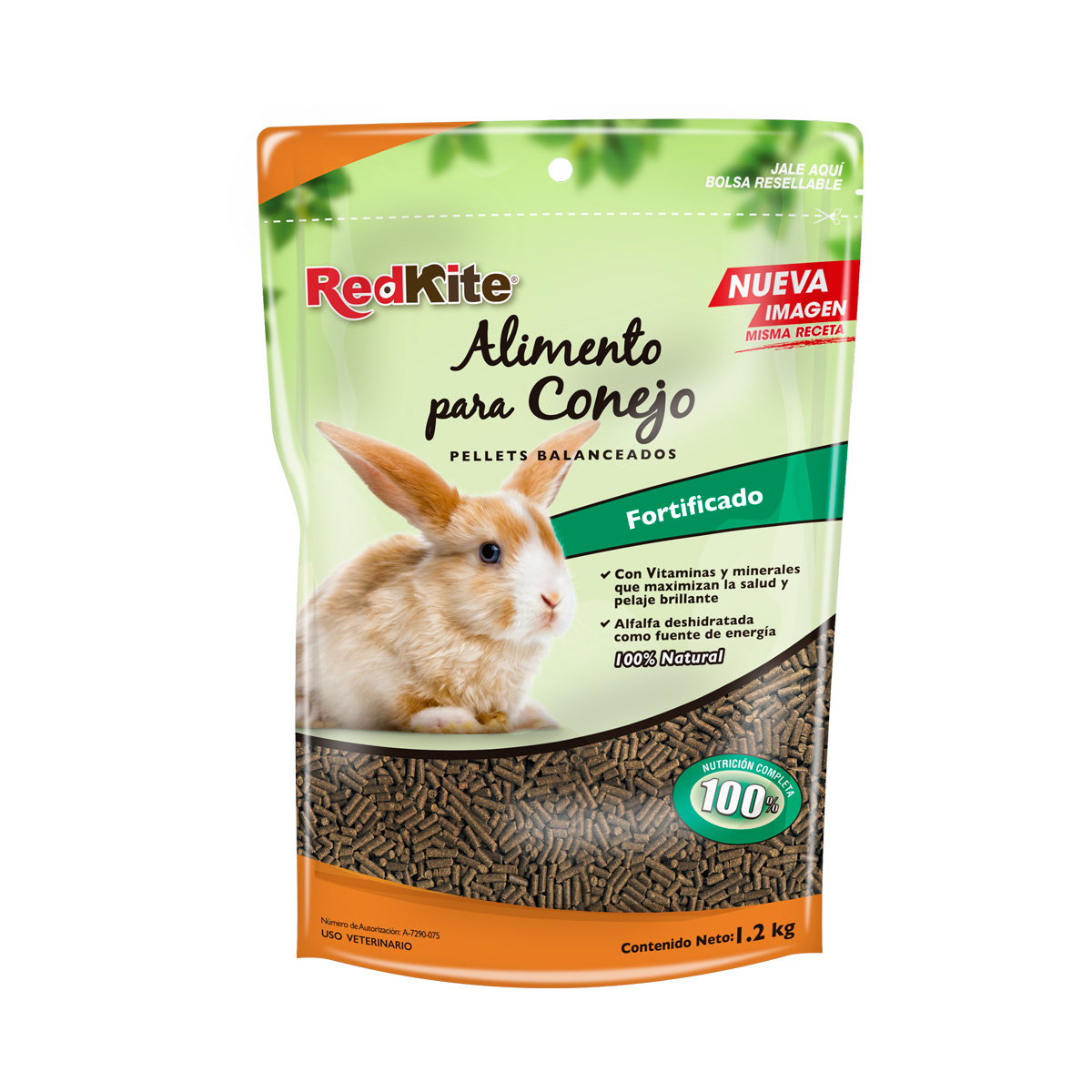 Alimento para Conejo 1.2Kg Redkite image number null