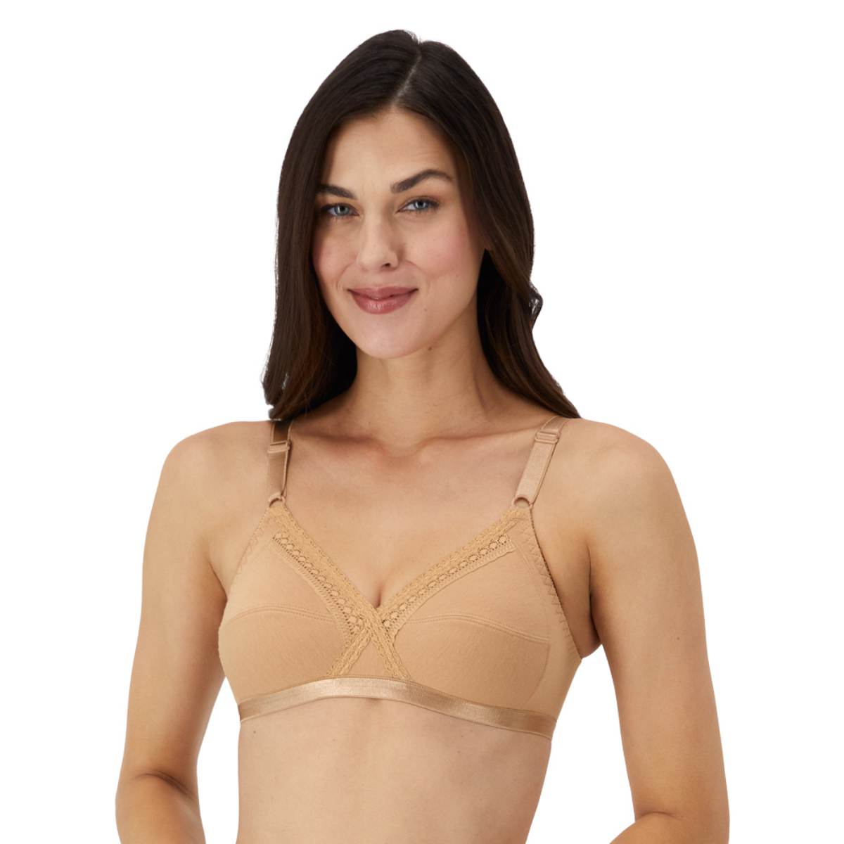 Bra Copa Completa Sin Varilla con Encaje Playtex Para Mujer image number null