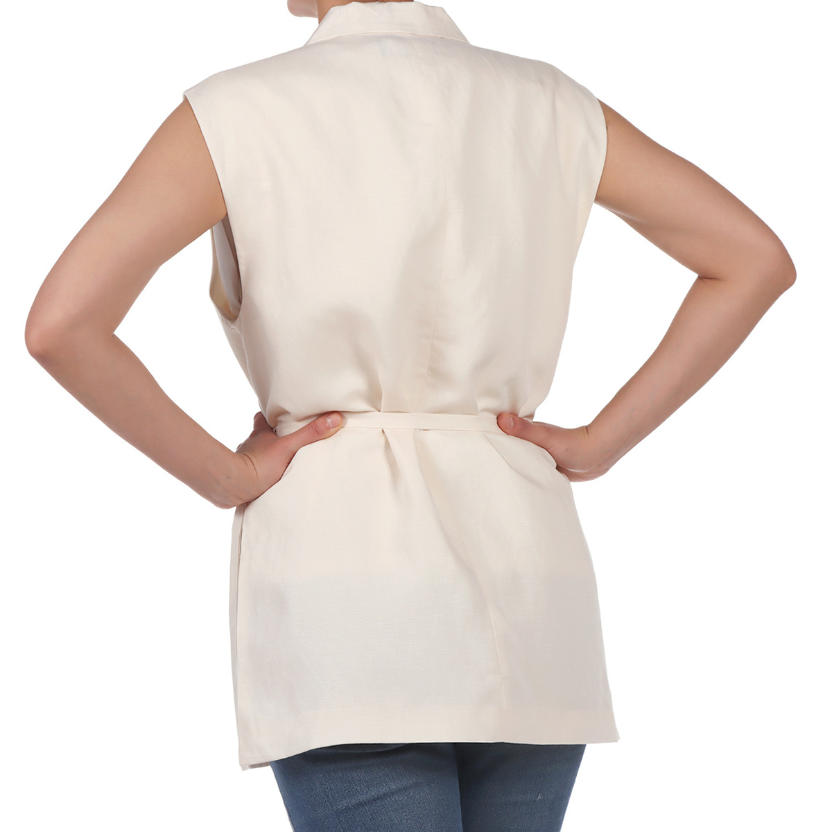 Chaleco Sastre con Botones y Lazo OVS para Mujer image number null
