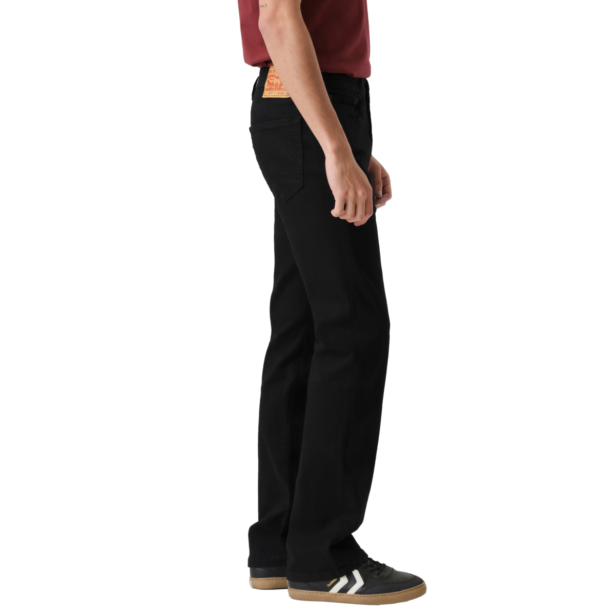 Levi&rsquo;s&reg; 527&reg; Jeans Slim Fit Bootcut Negro para Hombre image number null