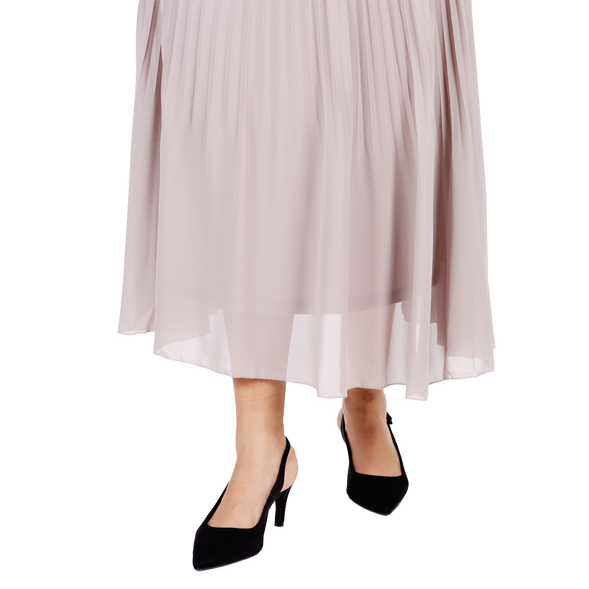 Falda Larga Plisada Black Tape Mujer image number null