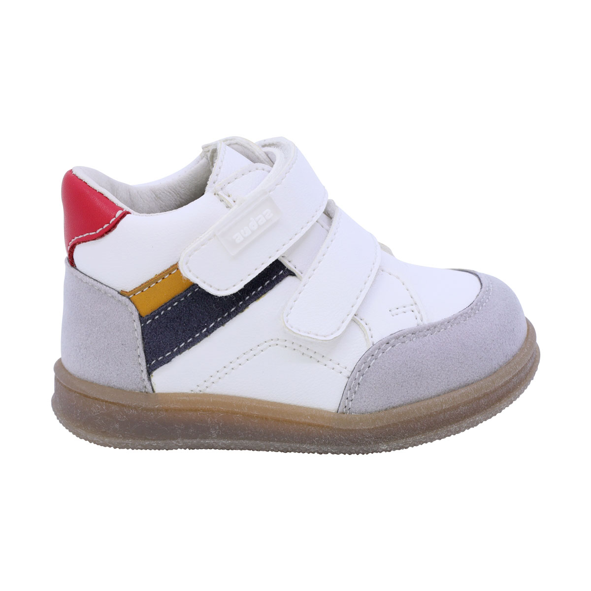 Tenis Con Velcro 11-13 Gris Audaz image number null
