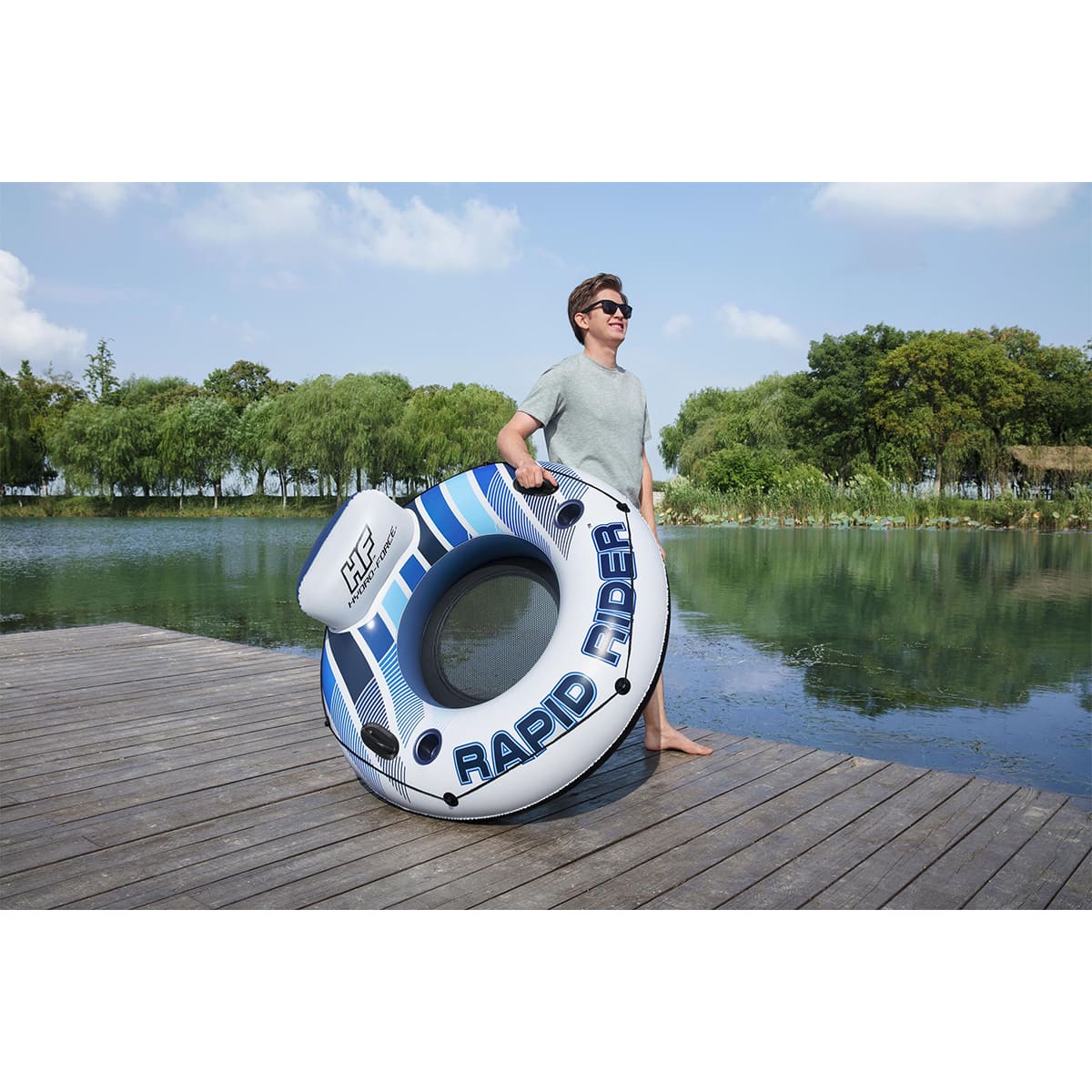 Flotador Rapid Rider Bestway image number null