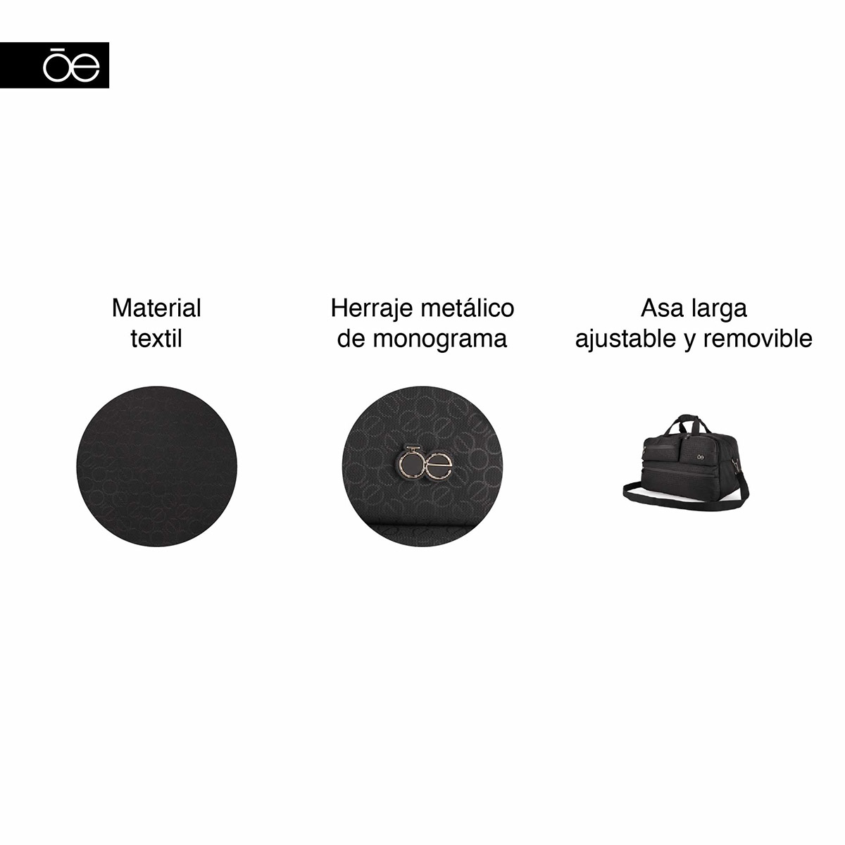 Duffle Bag SS Cloe Urket I Negro image number null
