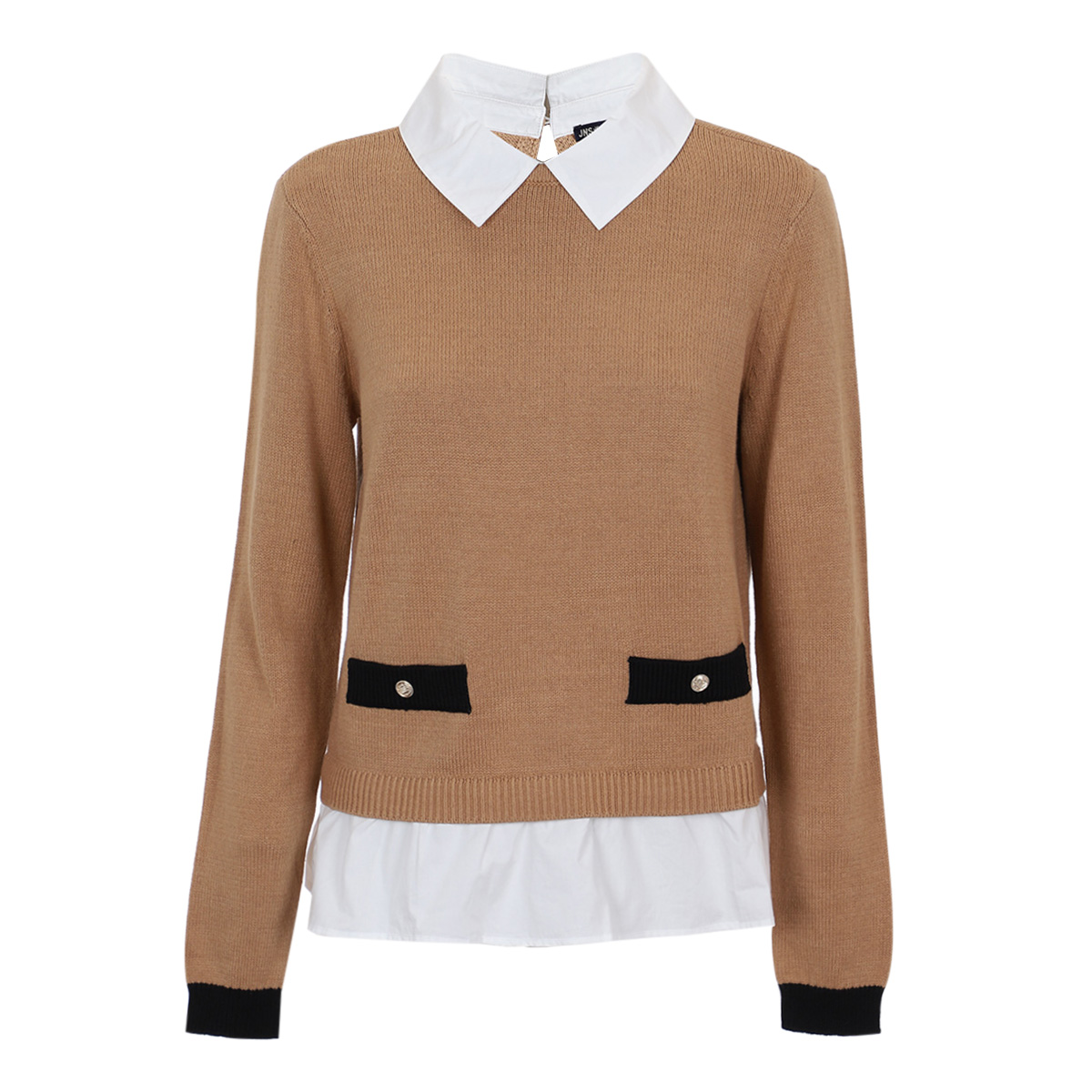Su&eacute;ter Con blusa Simulada Jeanious Para Mujer Junior image number null