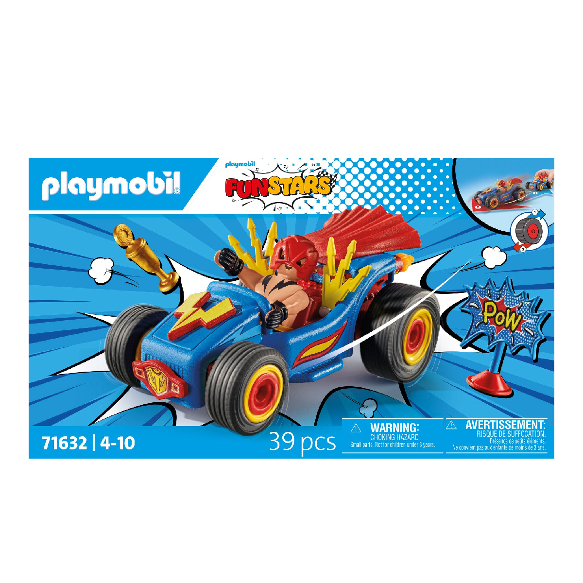 Fun Stars Racing Luchador Playmobil image number null