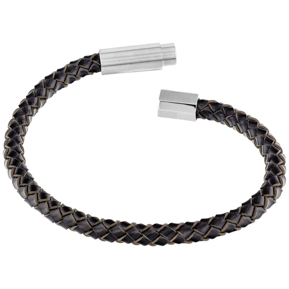 Pulsera Negro Y Plateado Calvin Klein Para Hombre image number null