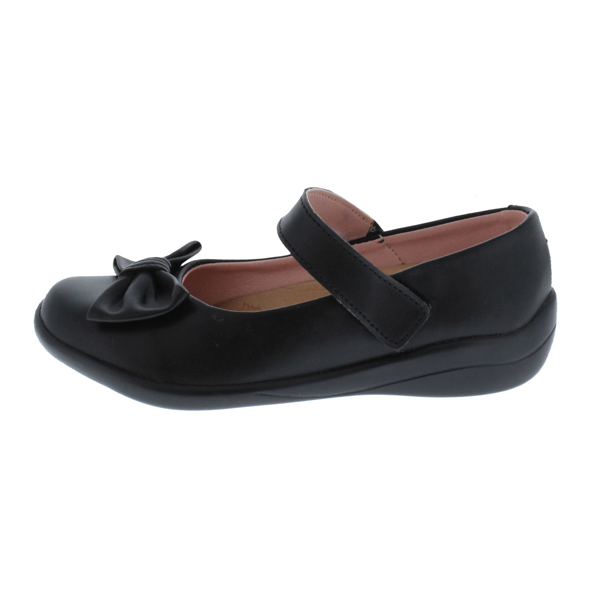 Zapato Escolar Furor Ajuste Velcro Aplicaci&oacute;n Mo&ntilde;o para Ni&ntilde;a image number null
