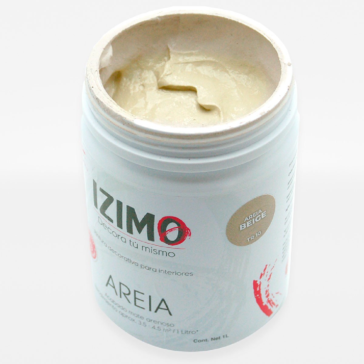 Pintura Texturizada Areia Beige IZIMO image number null