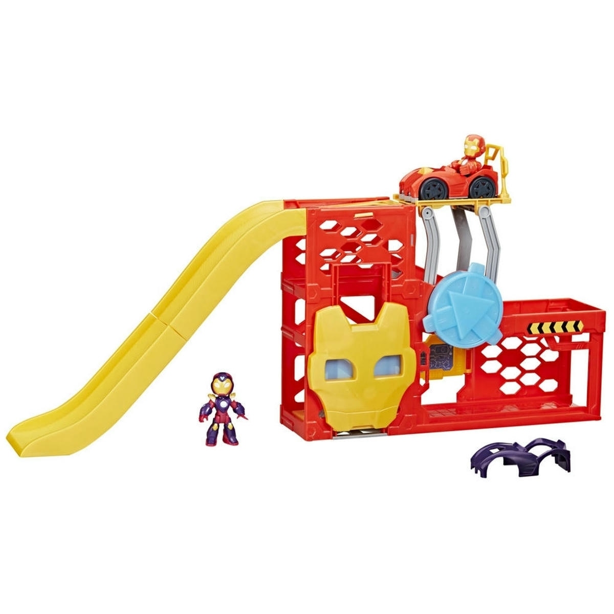 Marvel Set de Juego Iron Garaje Hasbro image number null