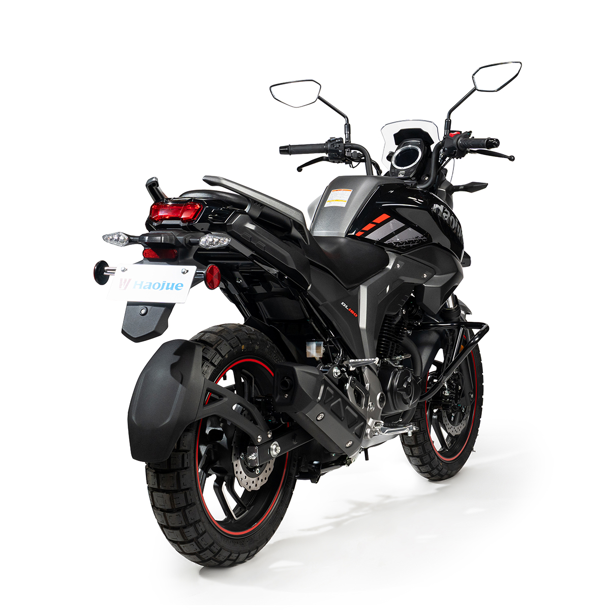 MOTOCICLETA HAOJUE DL160 NEGRO image number null