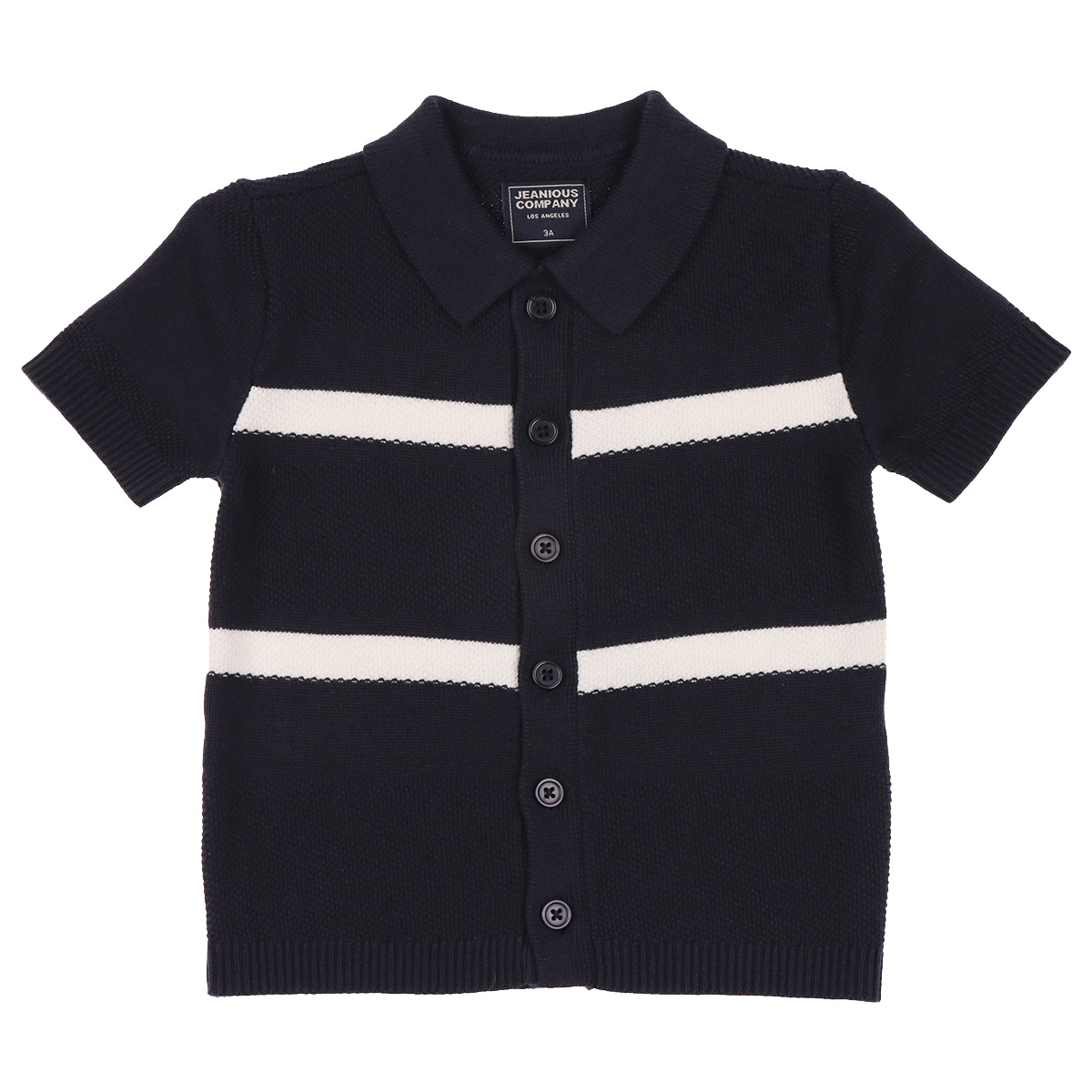 Camisa Tejida Jeanious Manga Corta para Ni&ntilde;o image number null