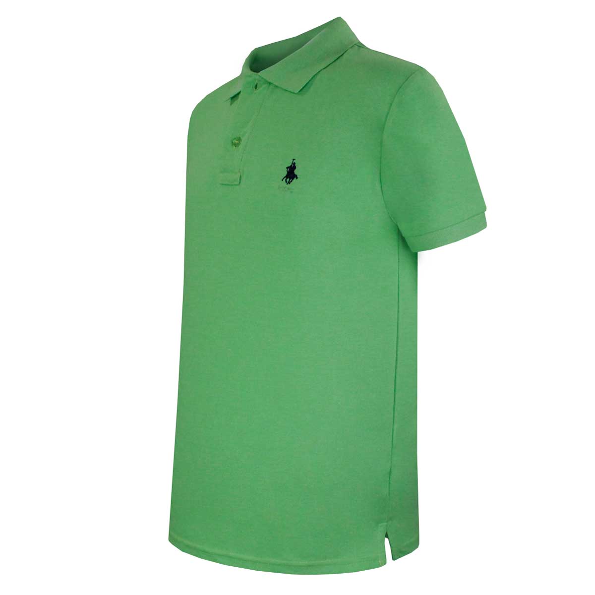 Playera Talla Plus Polo Manga Corta Jaspe Verde M RCB Polo Club Modelo elo 104Bpmzna Para Hombre image number null