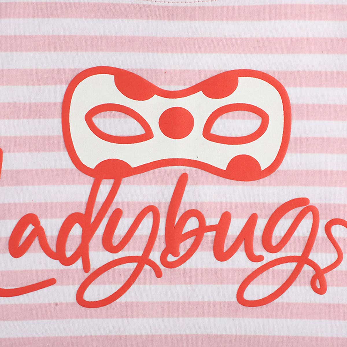 Playera sin Mangas Lady Bug Rayas para Ni&ntilde;a image number null