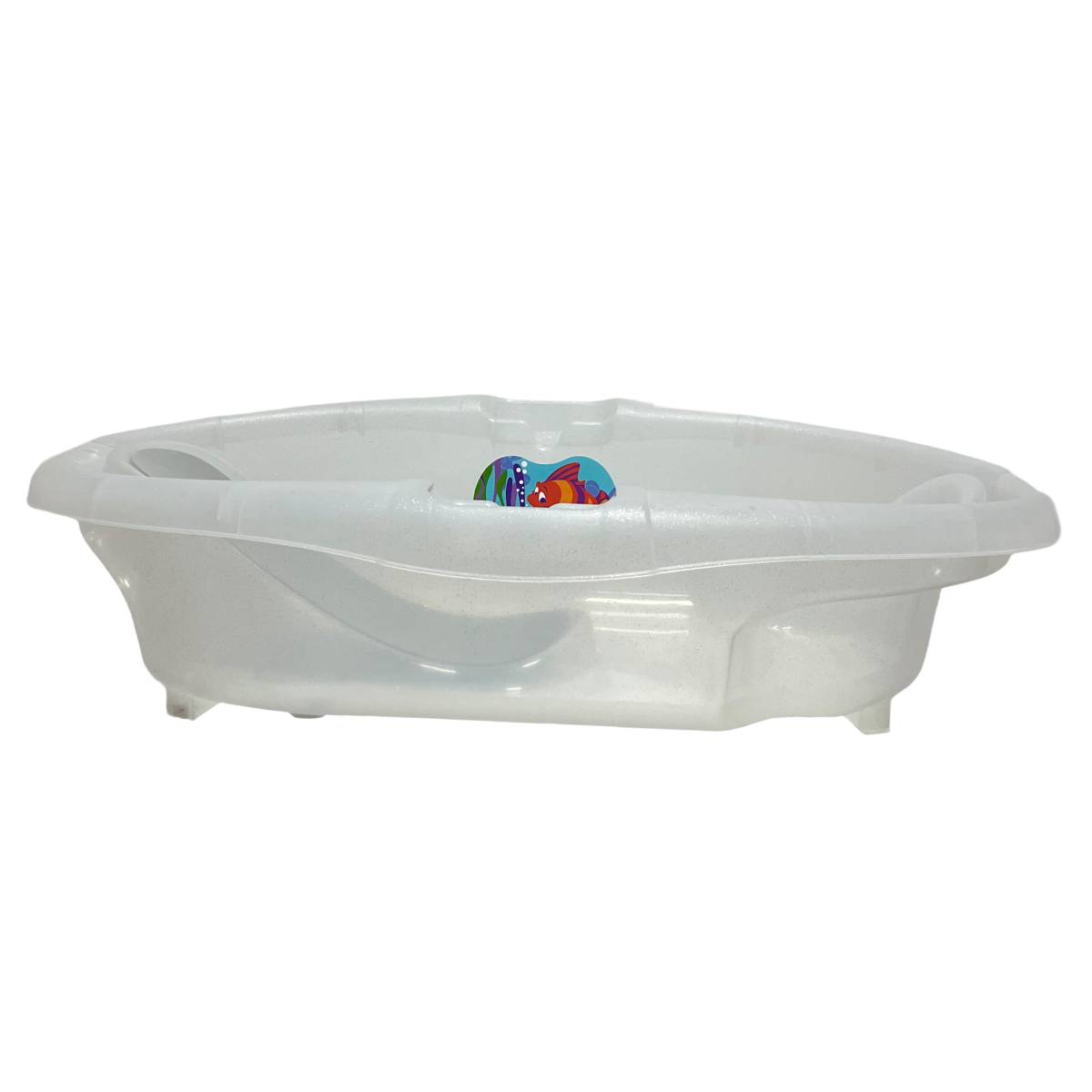 Tina Atlantis Prinsel Traslucida Glitter Blanco image number null