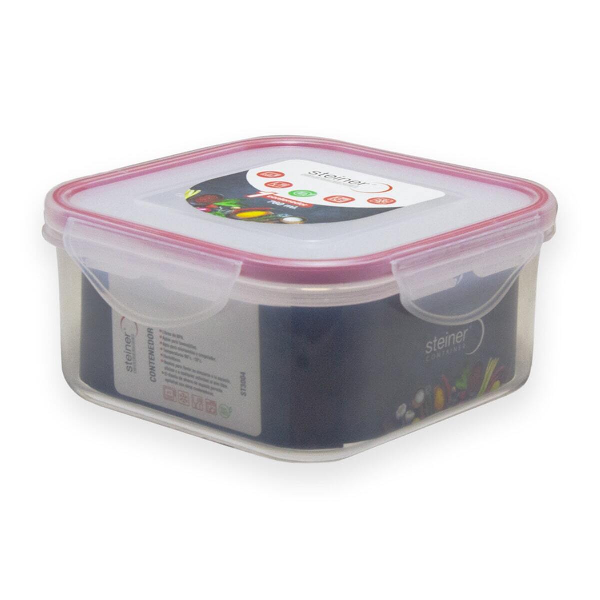 Contenedor De Pl&aacute;stico 760 Ml Steiner image number null