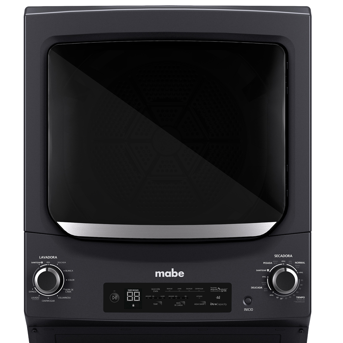 Centro Lavado Premium 24kg Mabe A Gas Negro image number null