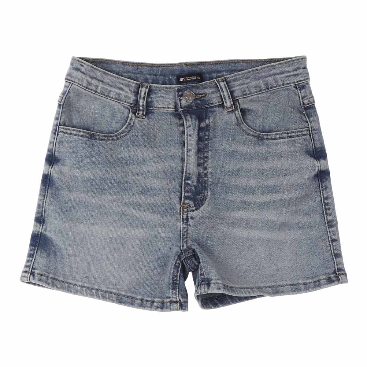 Short Mezclilla Denim Casual C&oacute;modo Jeanious para Ni&ntilde;a image number null
