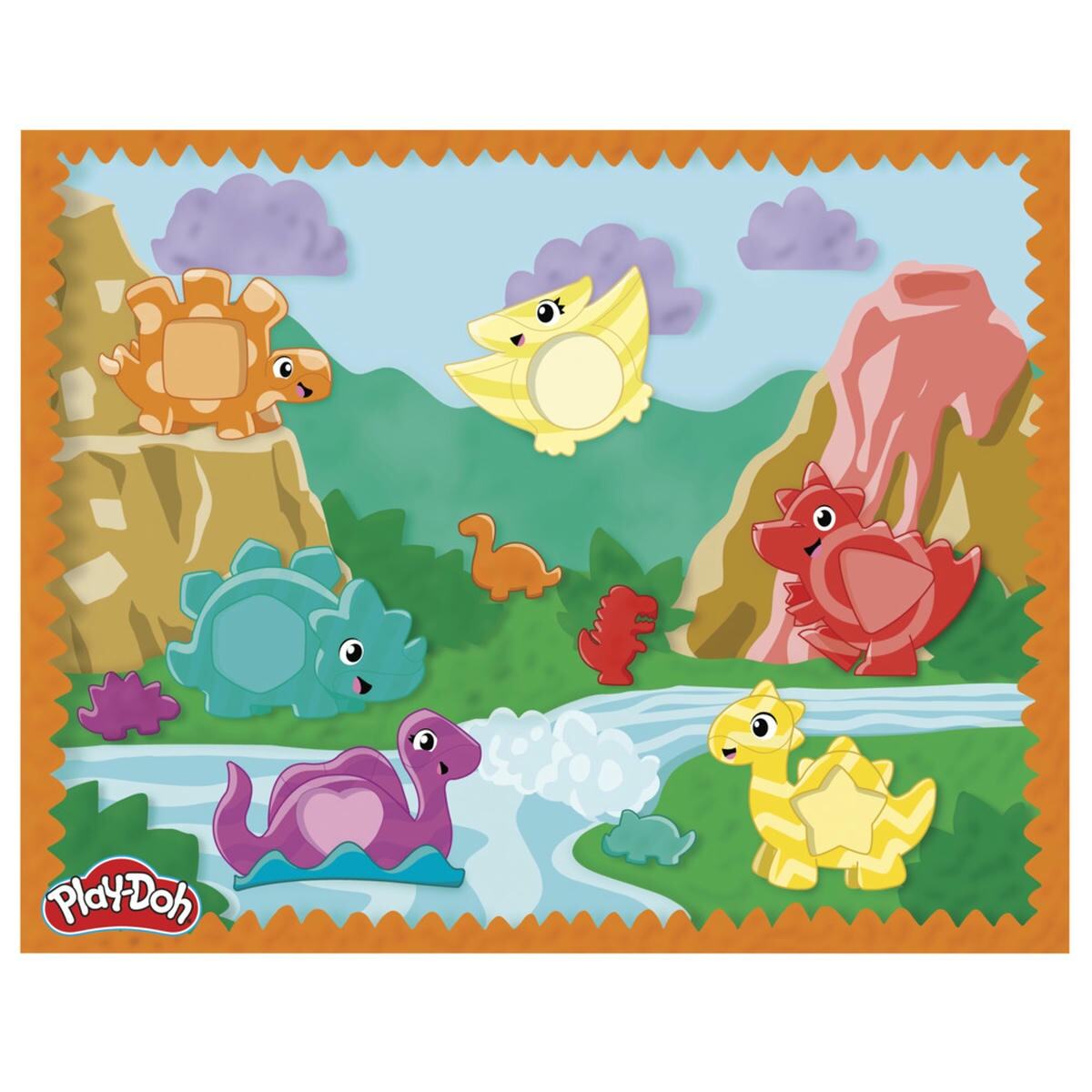 Starters, Dinosaurio Formas y Colores Play-Doh image number null