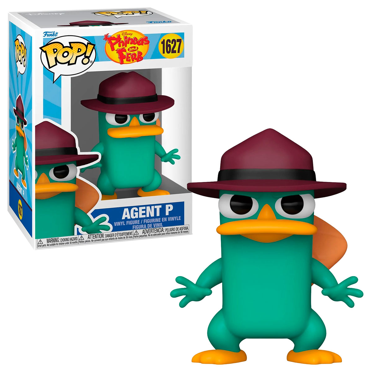 Funko Pop Disney Phinias Y Ferb Agente Perry image number null