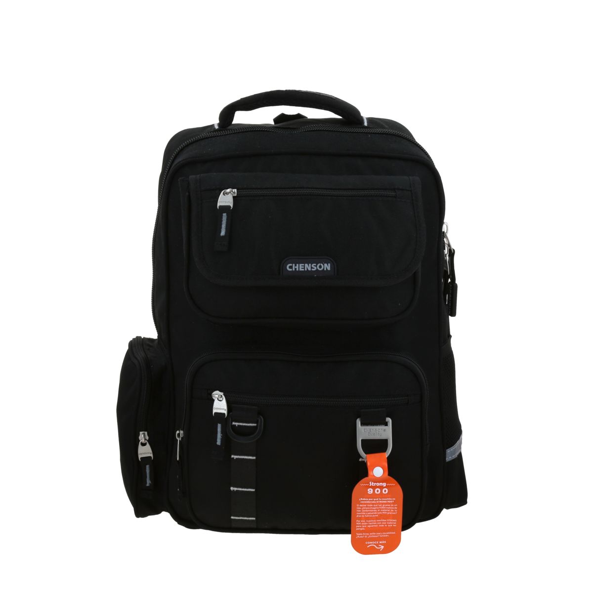 Mochila Grande Chenson Negro Stro image number null