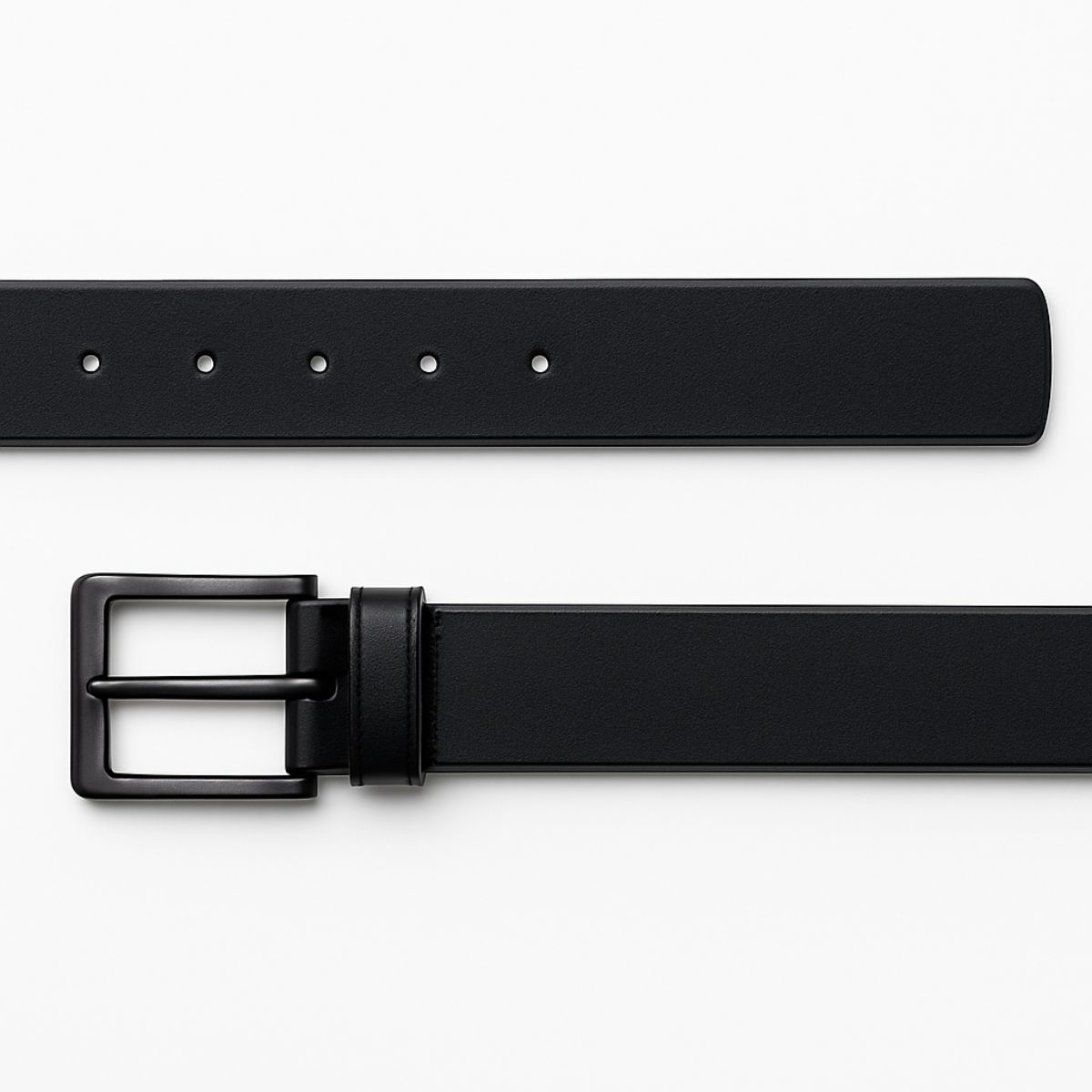 Cintur&oacute;n Reversible en Piel Hickock Negro para Hombre image number null