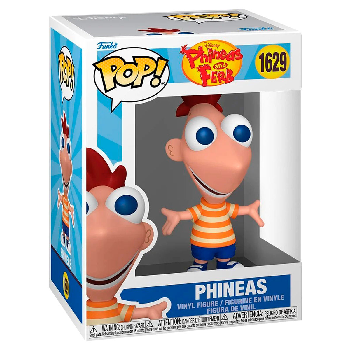 Funko Pop Disneyphinias Y Ferb Phineas image number null