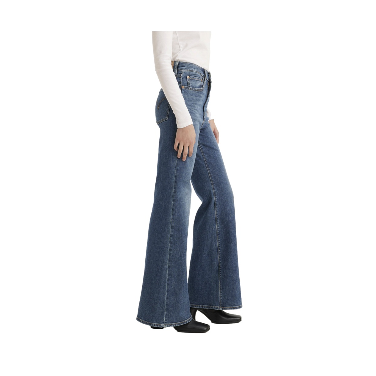 Jeans Acampanado Levi's Cintura muy Alta Para Mujer Junior image number null