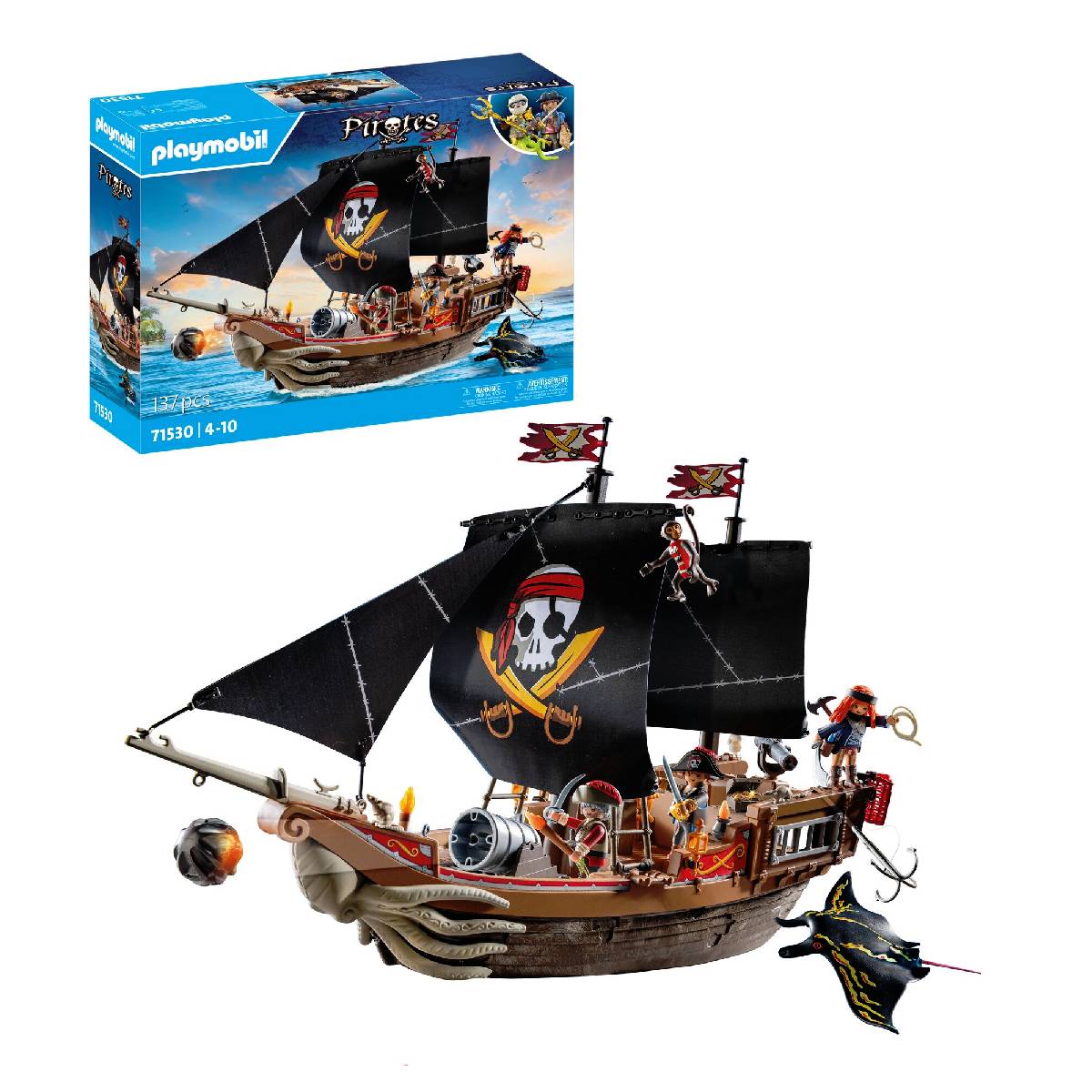 Gran Barco Pirata Playmobil image number null