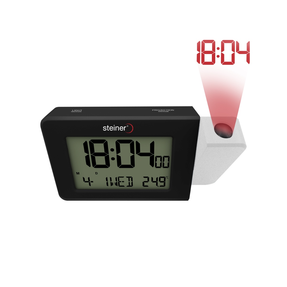 Reloj Despertador Steiner Wake Up XG3304SLV image number null