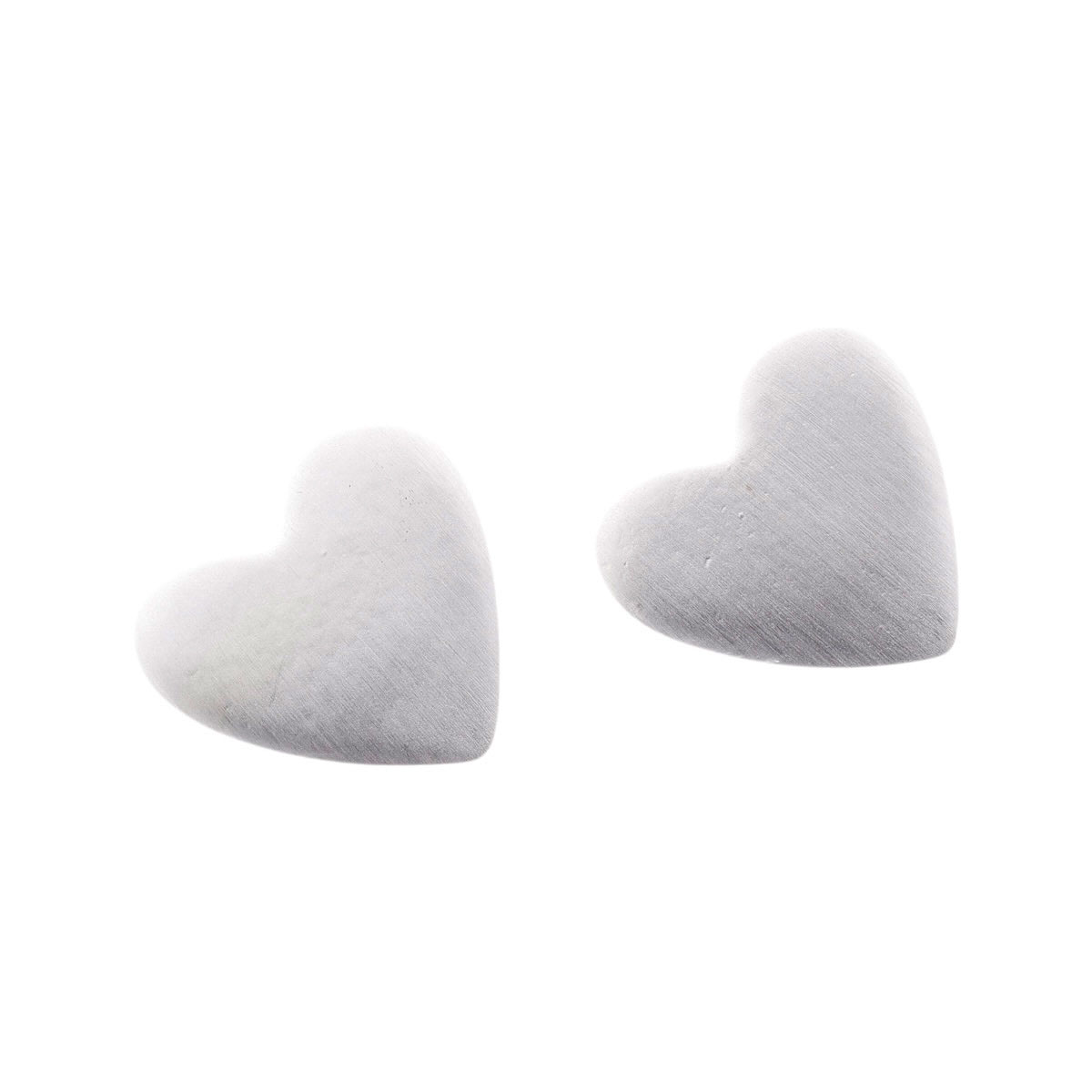 Aretes Corazon Plateado Lulu image number null