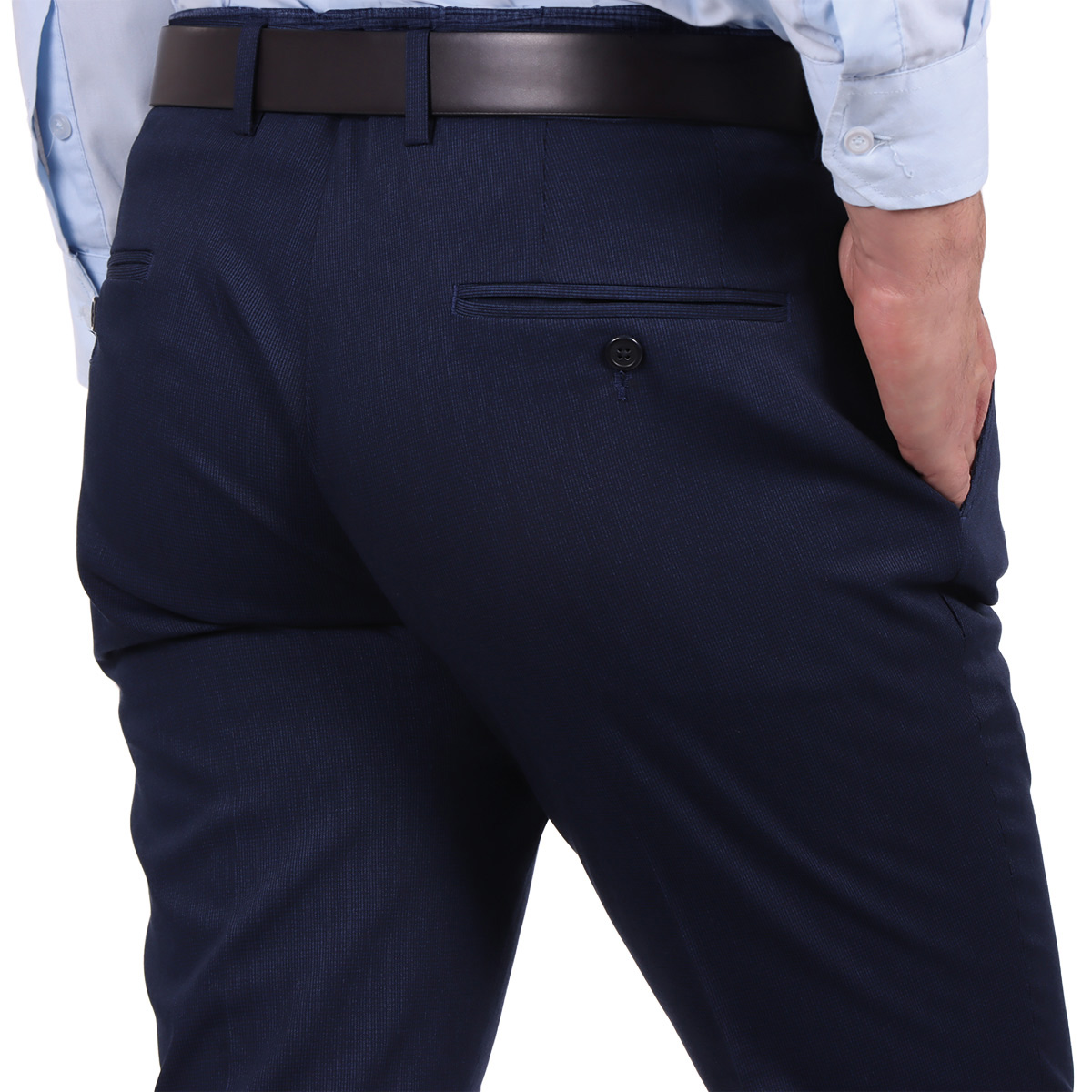 Pantal&oacute;n de Vestir Slim Fit Carlo Corinto para Hombre image number null