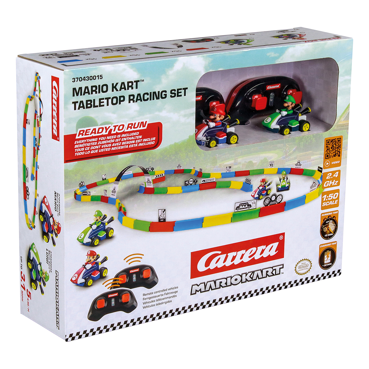 Set Tabletop Racing Mario Y Luigi Carrera image number null