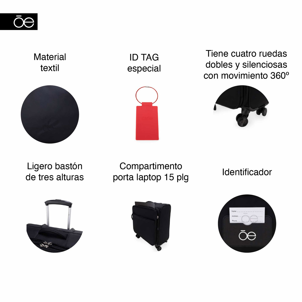 Set de Viaje Cloe Ss Im La Negro image number null