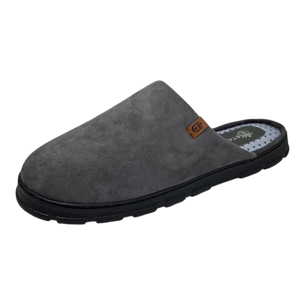 Pantufla Lisa Stahl Gris para Hombre image number null