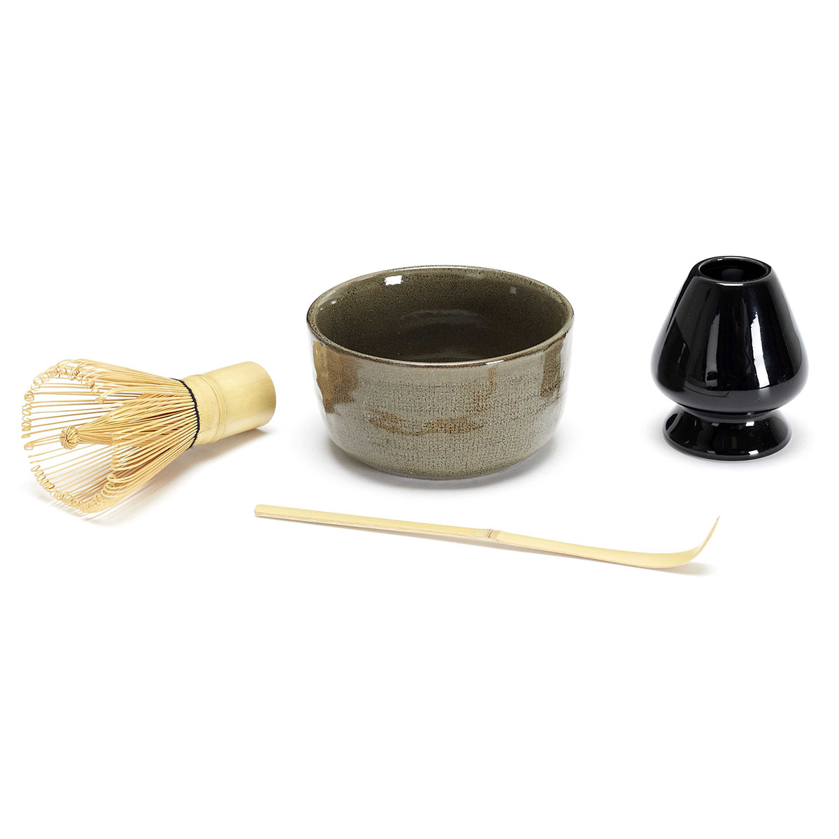 Set 4 Pz Batidor Matcha Gris Home Deco Factory image number null