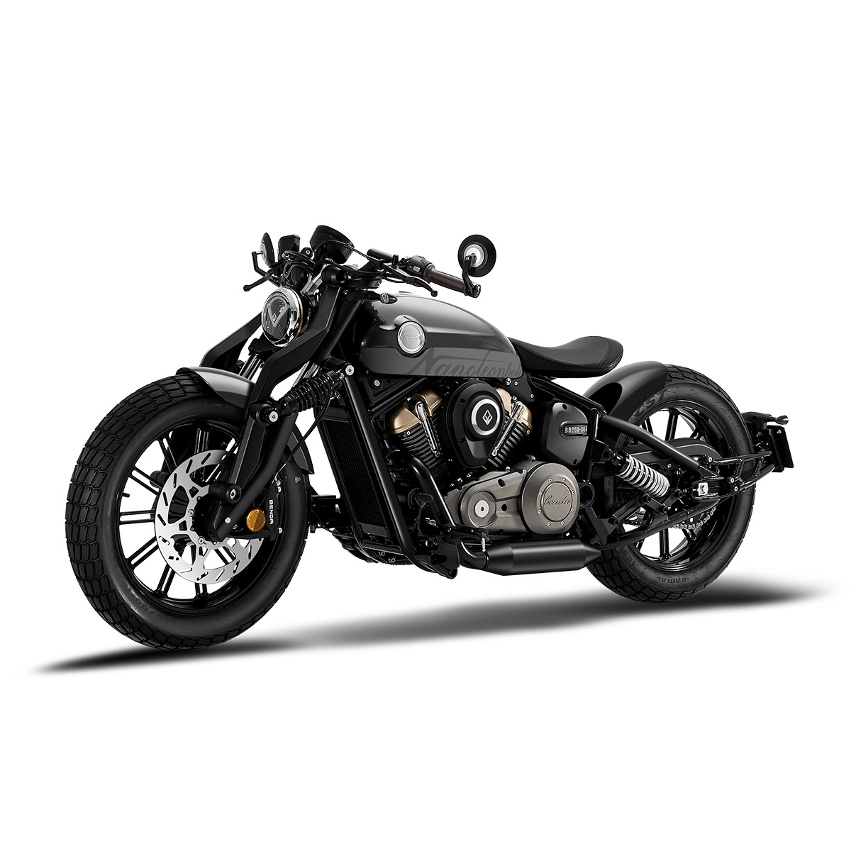 Motocicleta Chopper Benda Napoleonbob 250 Negro 2026 image number null