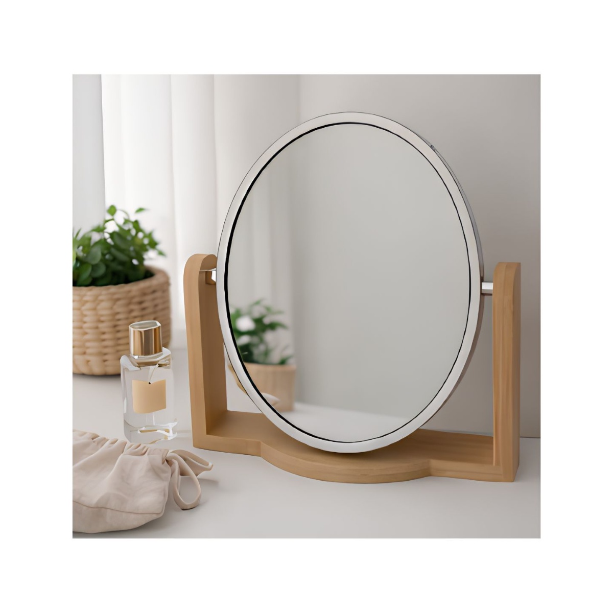 Espejo Ovalado Con Base Good & Good image number null
