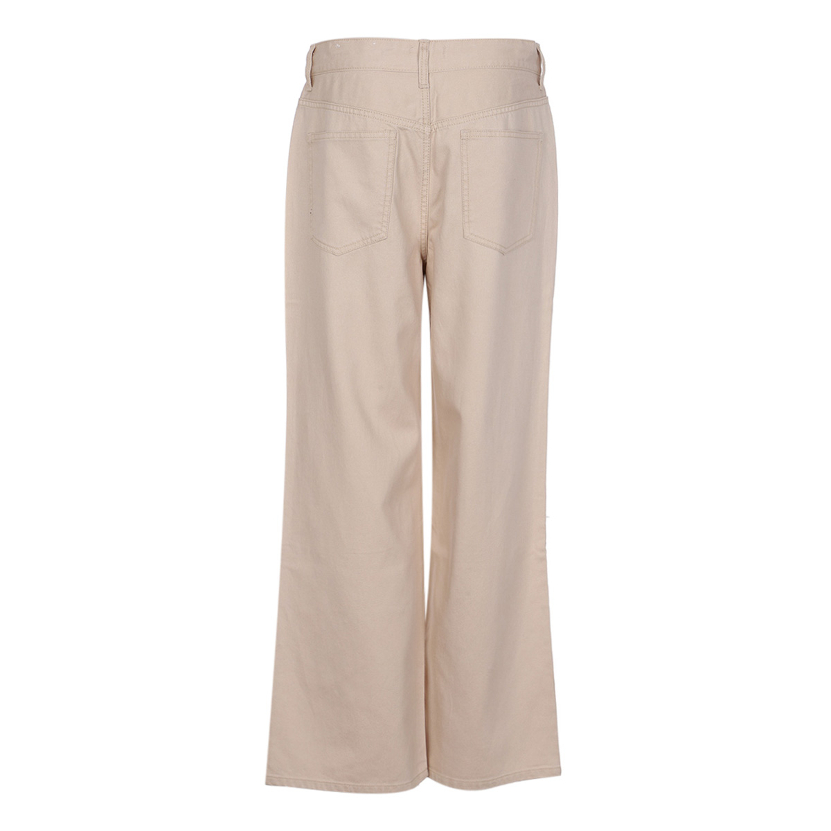 Pantalon Bull Denim Con Cordon Lifestyler Para Mujer Petite image number null
