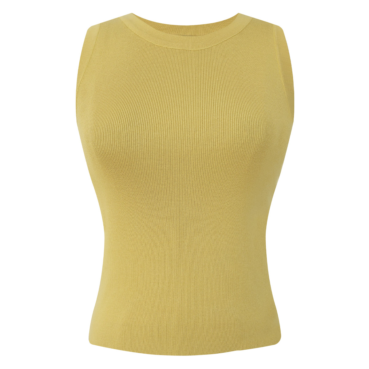 Top De Punto Color Amarillo &Aacute;mbar Basel para Mujer image number null
