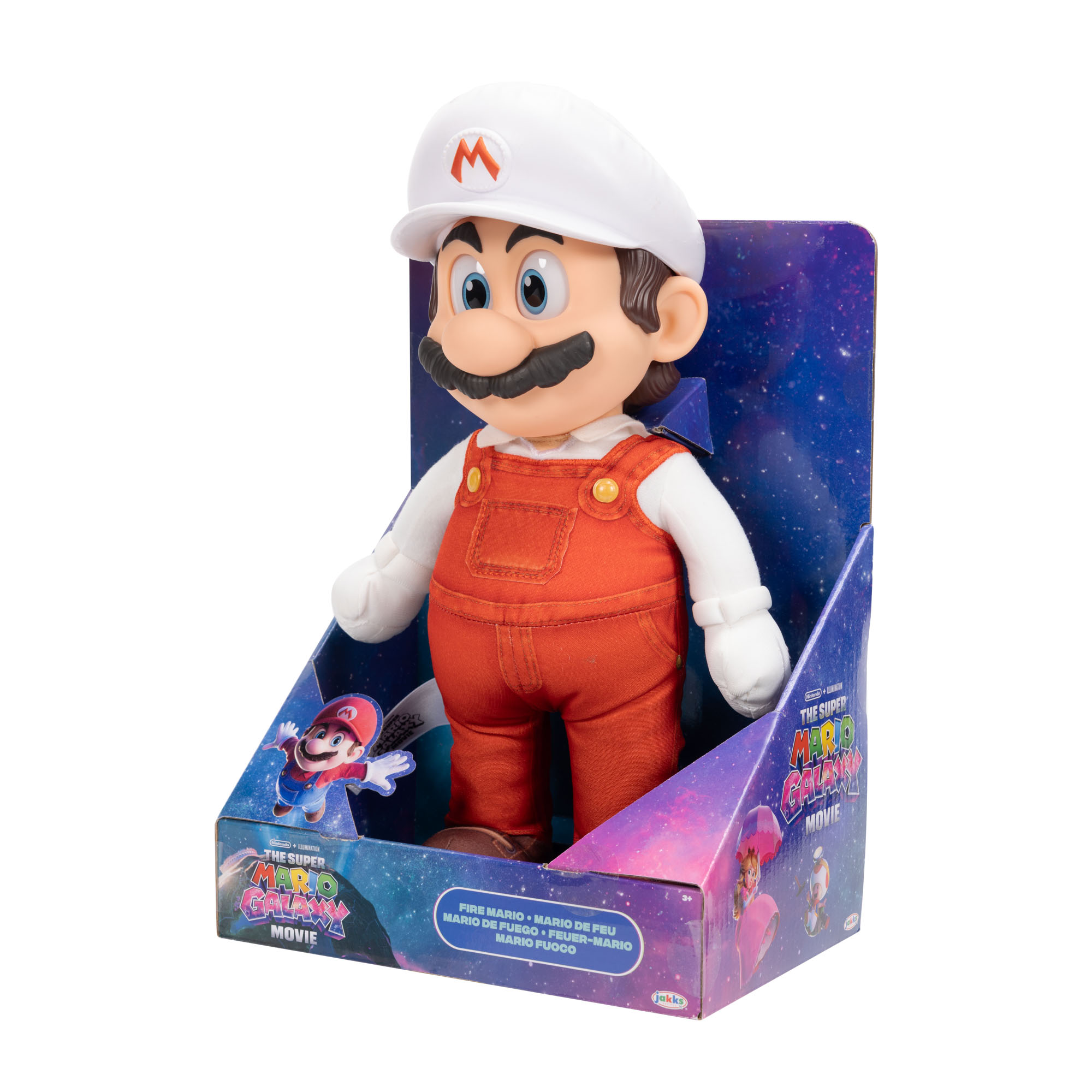 Peluche Gigante The Super Mario Galaxy Movie Mario De Fuego Jakks Pacific image number null