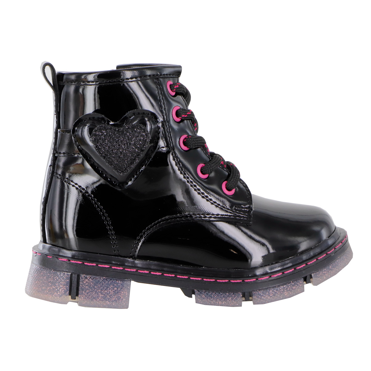 Bota Corazon Ch 14-17 Negro Bambino image number null