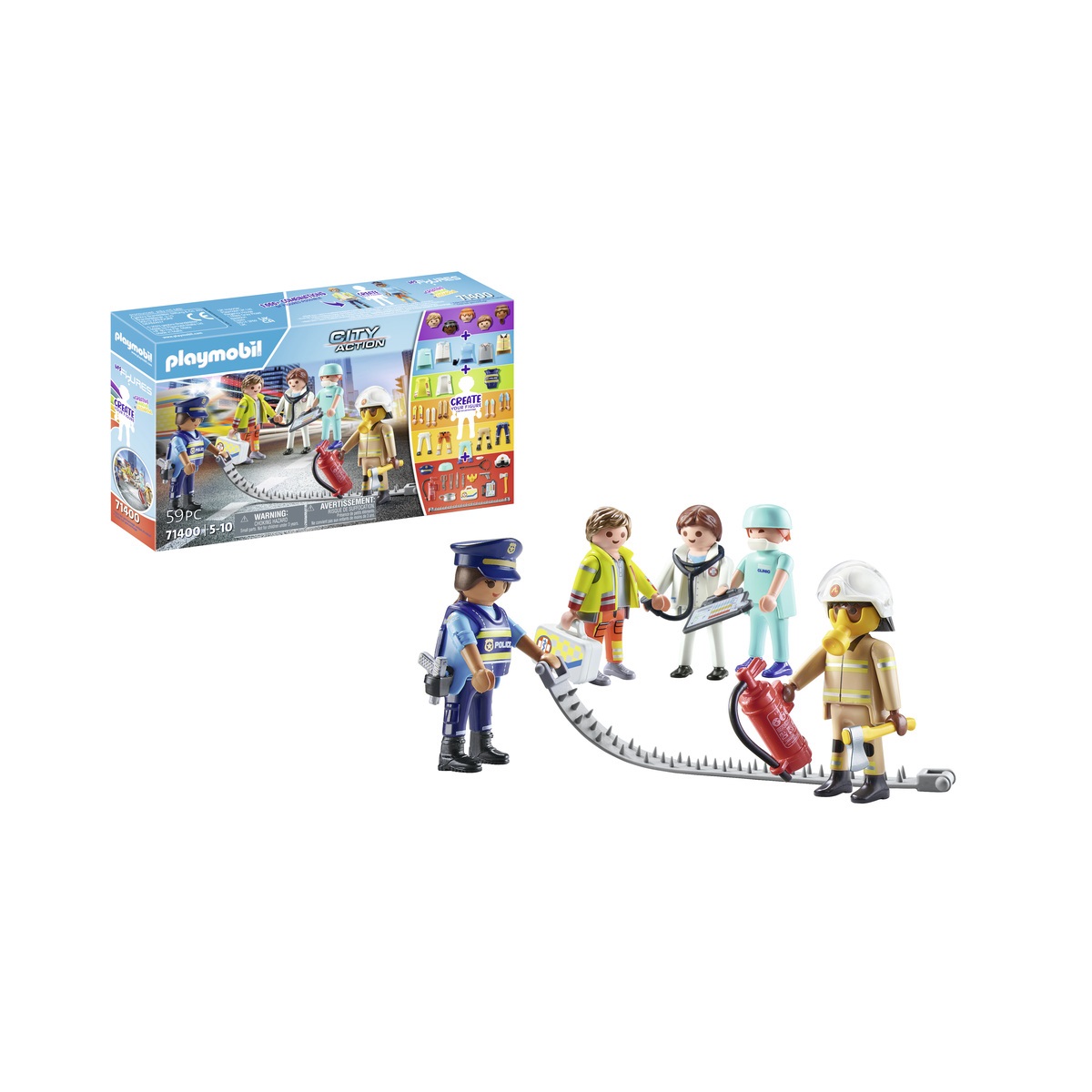 Set de juego Equipo de Rescate Playmobil image number null