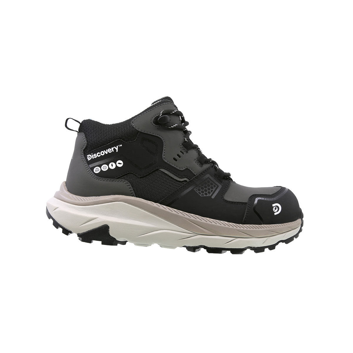 Bota De Protecci&oacute;n Atacama Para Hombre, Color Negro Discovery image number null