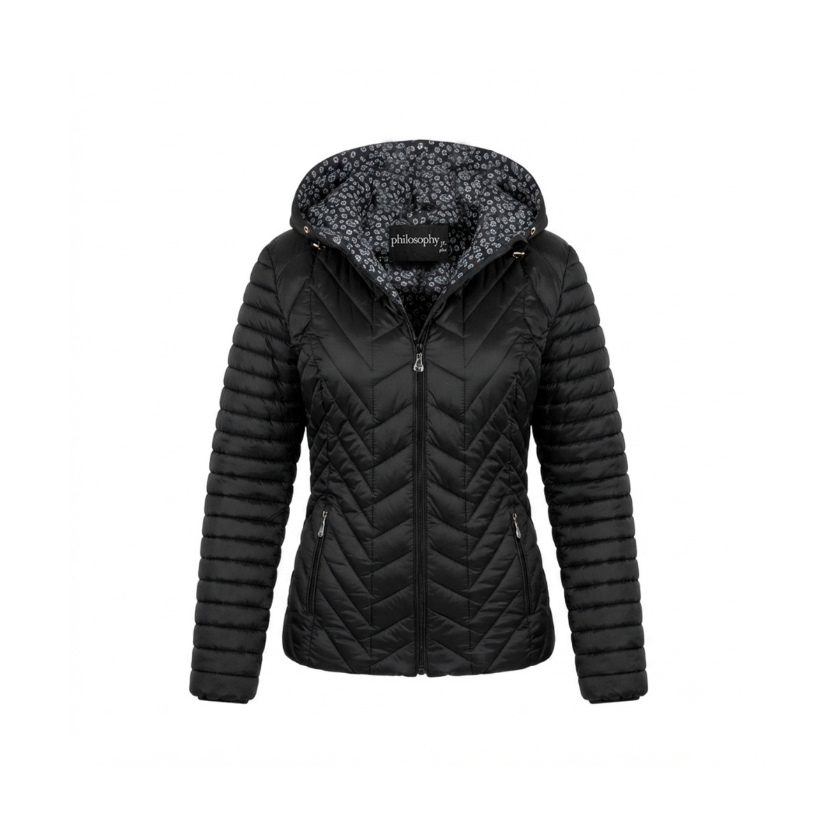 Chamarra Reversible Philosophy Jr Plus Para Mujer Curvy image number null