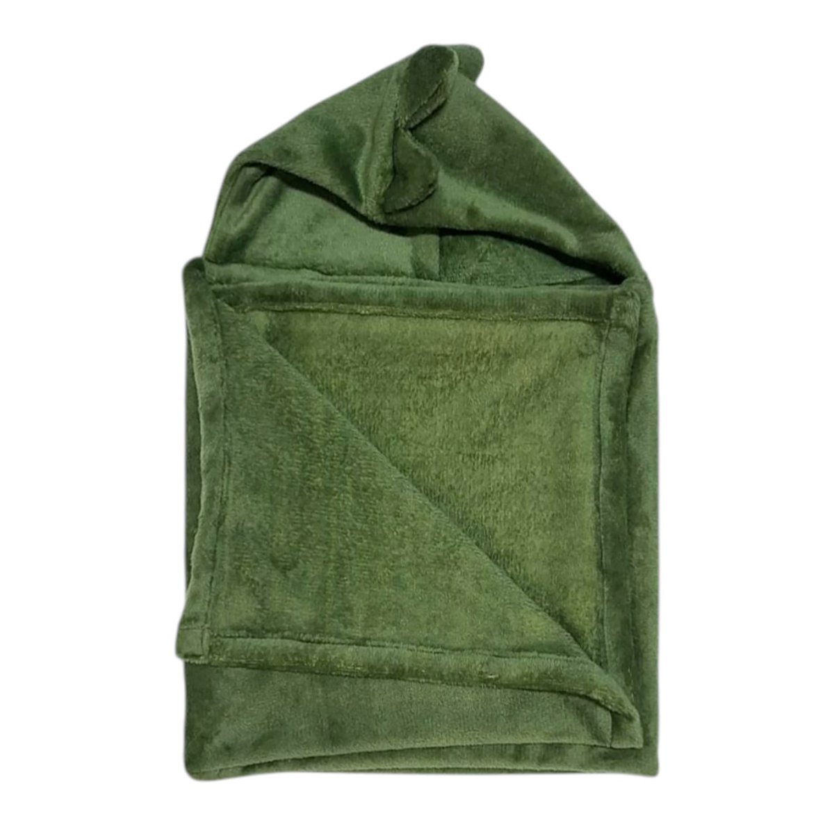 Cobija con Gorro Cary Dinosaurio 80x100 cm Verde image number null